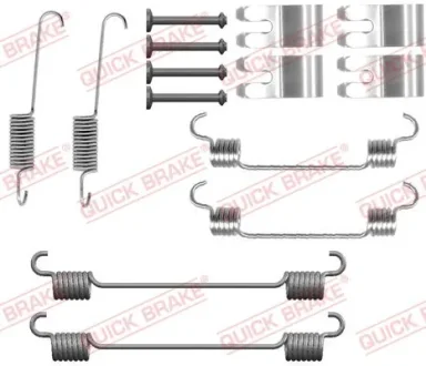 Монтажний набір гальмівної колодки NISSAN MICRA V RENAULT CAPTUR I 0.9-1.6 06.13- OJD QUICK BRAKE 1050076