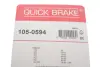 Комплект пружинок колодок ручника Volvo 240/260/740/760/780/940/960 74-98 OJD QUICK BRAKE 105-0594 (фото 2)
