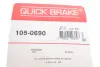 Комплект для монтажу гальмівних колодок OJD QUICK BRAKE 105-0690 (фото 3)