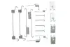 Комплект для монтажу гальмівних колодок OJD QUICK BRAKE 105-0731 (фото 1)
