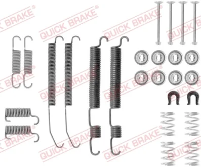105-0762 QUICK BRAKE Комплект пружинок колодок ручного гальма OJD QUICK BRAKE 1050762