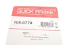 Комплект для монтажу гальмівних колодок OJD QUICK BRAKE 105-0778 (фото 9)