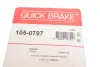 Комплект для монтажу гальмівних колодок OJD QUICK BRAKE 105-0797 (фото 8)