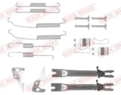 Монтажний набір гальмівної колодки FORD FIESTA, FIESTA VI, KA+ III 1.0-1.6D 05.02-12.20 OJD QUICK BRAKE 1050882S