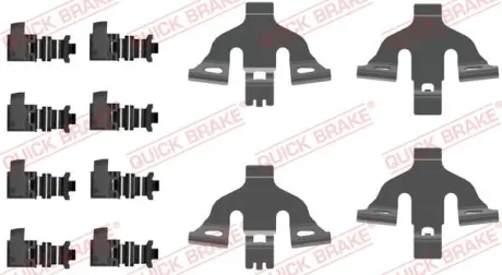 Монтажний компл.,гальм.колодки OJD QUICK BRAKE 1090092