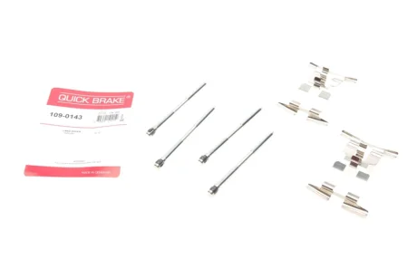 Монтажний набір гальмівних колодок передн LAND ROVER DEFENDER, DISCOVERY V, RANGE ROVER IV, RANGE ROVER SPORT II 2.0-5.0 08.12- OJD QUICK BRAKE 1090143
