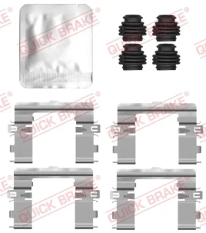 Монтажний набір гальмівних колодок передн HYUNDAI TUCSON 1.6-2.5 11.20- OJD QUICK BRAKE 1090177