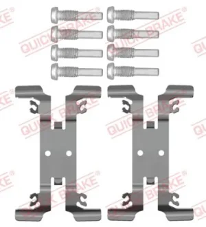 Планка супорта (переднього) прижимна (к-кт) Tesla Model 3 17-/Model Y 19- OJD QUICK BRAKE 1090207