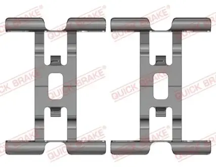 Планка супорта (заднього) прижимна (к-кт) Porsche Cayenne 17- OJD QUICK BRAKE 109-0211