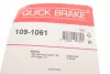 Монтажний компл.,гальм.колодки OJD QUICK BRAKE 109-1061 (фото 6)