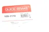 Планка супорта (заднього) прижимна (к-кт) Mazda 323 85-94 (Akebono) OJD QUICK BRAKE 109-1170 (фото 5)