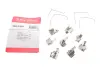 Планка супорта (переднього) прижимної (к-кт) Toyota Camry/Carina VI/Corolla/Rav 4 91-02 (Akebono) OJD QUICK BRAKE 109-1269 (фото 1)