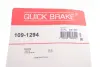 Планка супорта (переднього) прижимна (к-кт) Toyota Corolla 01-07 (Akebono) OJD QUICK BRAKE 109-1294 (фото 3)