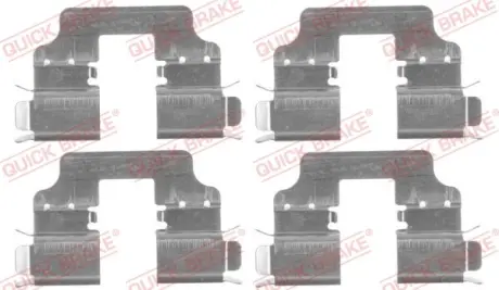 Монтажний компл.,гальм.колодки OJD QUICK BRAKE 1091750