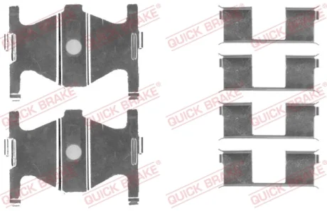 109-1754 QUICK BRAKE Планка супорта прижимна OJD QUICK BRAKE 1091754