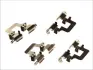 Планка супорта (заднього) прижимна (к-кт) Audi A4/A5/A6/A7/Q7 07- (Lucas) OJD QUICK BRAKE 109-1766 (фото 1)