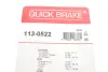Пружини супорта (заднього) Ford Transit/Tourneo 2.2TDCi-3.2TDCi 06- (К-кт L+R) OJD QUICK BRAKE 113-0522 (фото 3)