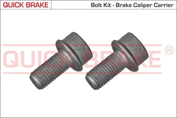 Болти направляючих супорта OJD QUICK BRAKE 11631K (фото 1)