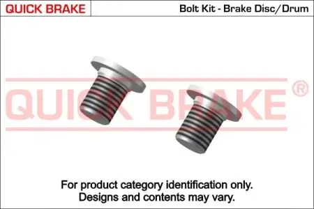 Болт гальмівного диска OJD QUICK BRAKE 11663K