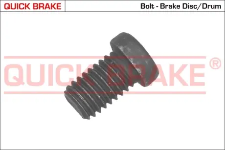 Болт кріплення диска гальмівного BMW 3 (E30/F30/F80)/5 (E34/E60)/7 (E23/E32) 80-18 M30/M57/M60/M70 OJD QUICK BRAKE 11668
