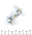 120 53 004 QUICK BRAKE Трещітка колодок ручника Porsche Cayenne/Panamera / VW Touareg 10- (к-кт) OJD QUICK BRAKE 12053004 (фото 3)