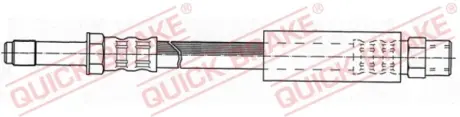 Гальмівний шланг OJD QUICK BRAKE 32.327