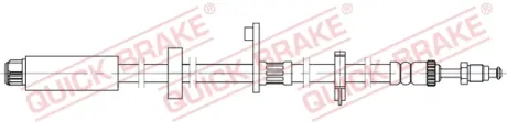 Гальмівний шланг OJD QUICK BRAKE 32.824