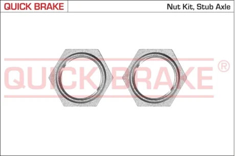 QUICK BRAKE Гайки для ступиці OJD QUICK BRAKE 9802K