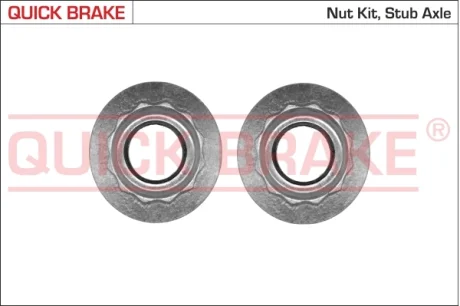 QUICK BRAKE Гайки для ступиці OJD QUICK BRAKE 9810K