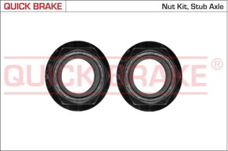 QUICK BRAKE Гайки для ступиці OJD QUICK BRAKE 9812K
