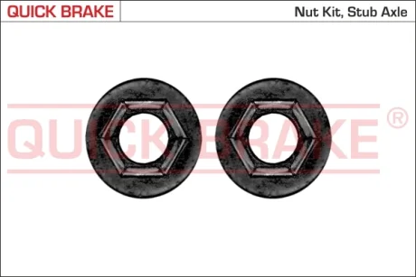 QUICK BRAKE Гайки для ступиці OJD QUICK BRAKE 9813K