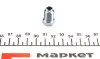 З\'єднувач трубки гальмівний (M12x1/13x24/d=5.0) OJD QUICK BRAKE B5L (фото 2)