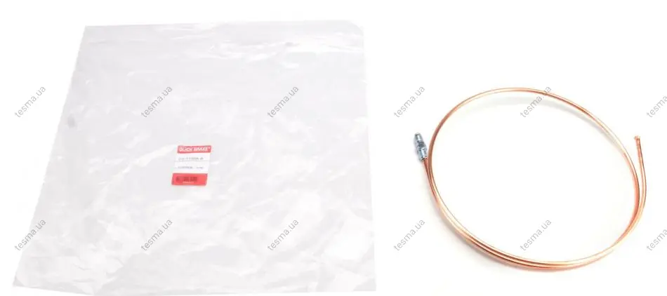 трубка гальмівна 1.15м OJD QUICK BRAKE CU-1150A-A - фото 1