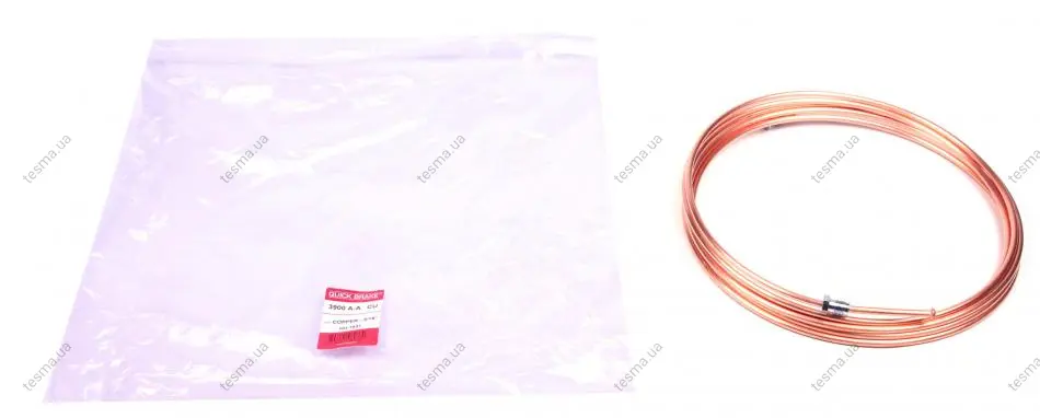 трубка гальмівна 3.90м OJD QUICK BRAKE CU-3900A-A - фото 1