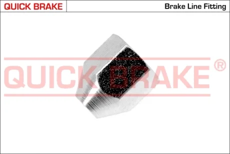 QUICK BRAKE З\'єднувач трубки гальмівної (3/8\'\'x24/14x17.5/d5.0) OJD QUICK BRAKE H