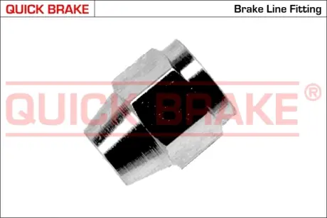 З\'єднувач трубки гальмівний (3/8\'x24/12x16.0/d=5.0) OJD QUICK BRAKE KX