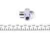 З\'єднувач трубки гальмівний - тройник (M12x1) (мама/мама/мама) OJD QUICK BRAKE O3B (фото 1)