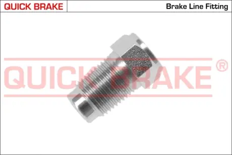 З\'єднувач трубки гальмівний (M12x23/d=5.0) OJD QUICK BRAKE P