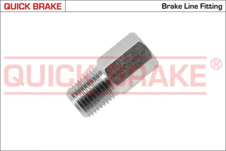 QUICK BRAKE З\'єднувач гальмівної трубки OJD QUICK BRAKE TXL