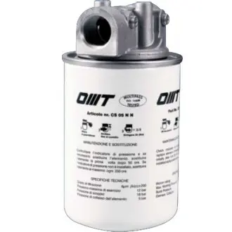 Hydraulic filter assy. Фильтр гидравлический в сборе. OMT OMTI10BNR