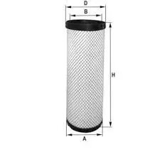 Air filter, by-pass. Фильтр воздушный, запасный ONFIL FILTER HF1391R