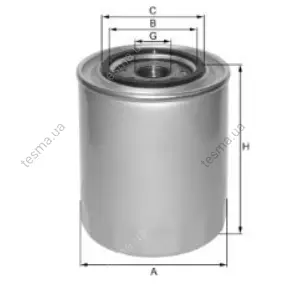Фильтр масляный, накручиваемый. Фільтр масляний, накручуваний. Oil filter, Spin-On ONFIL FILTER ON03134 (фото 1)