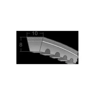 V-belt. Ремень клиновый OPTIBELT AVX10X1385