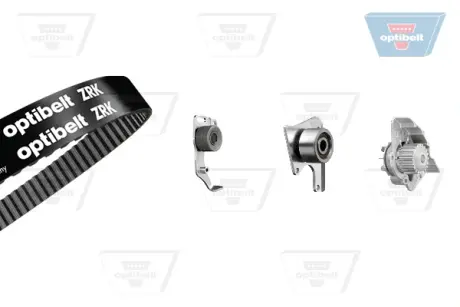 Водяной насос + комплект зубчатого ремня OPTIBELT KT1040W1