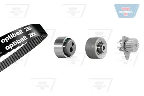 Водяной насос + комплект зубчатого ремня OPTIBELT KT1058W1