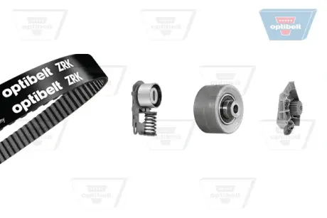 Водяной насос + комплект зубчатого ремня OPTIBELT KT1070W1