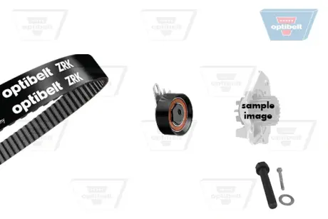 Водяной насос + комплект зубчатого ремня OPTIBELT KT1218W2