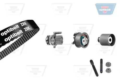 Водяной насос + комплект зубчатого ремня OPTIBELT KT1237W3
