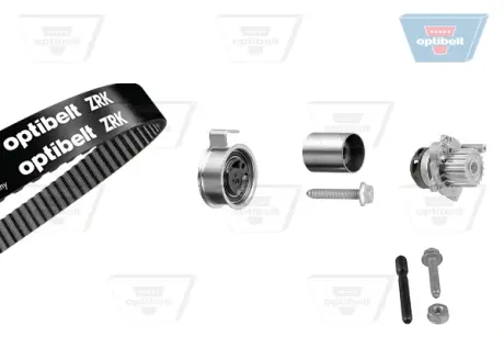 Водяной насос + комплект зубчатого ремня OPTIBELT KT1238W1