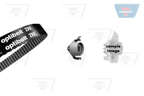 Водяной насос + комплект зубчатого ремня OPTIBELT KT1281W1